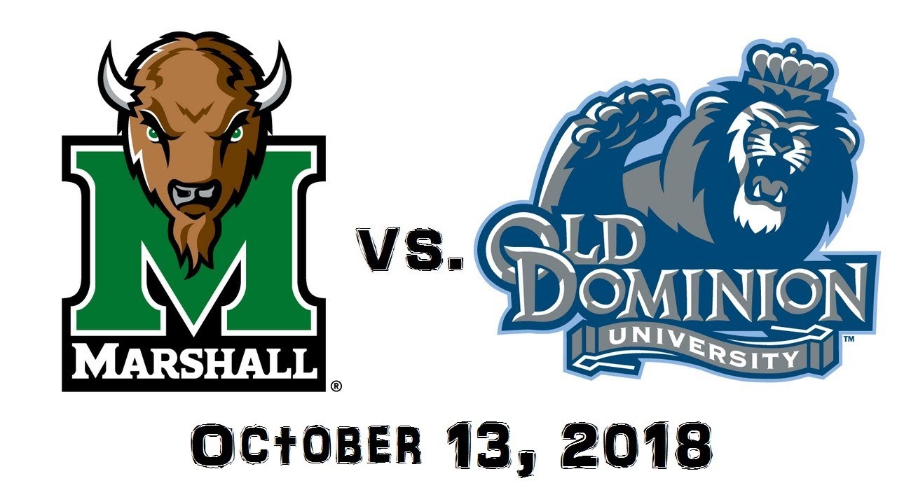 October 13, 2018 - Marshall Thundering Herd vs. Old Dominion Monarchs Full Football Game
