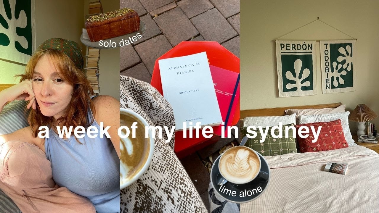 Life in my thirties 💌  solo dates, spending time alone, journaling weekly vlog