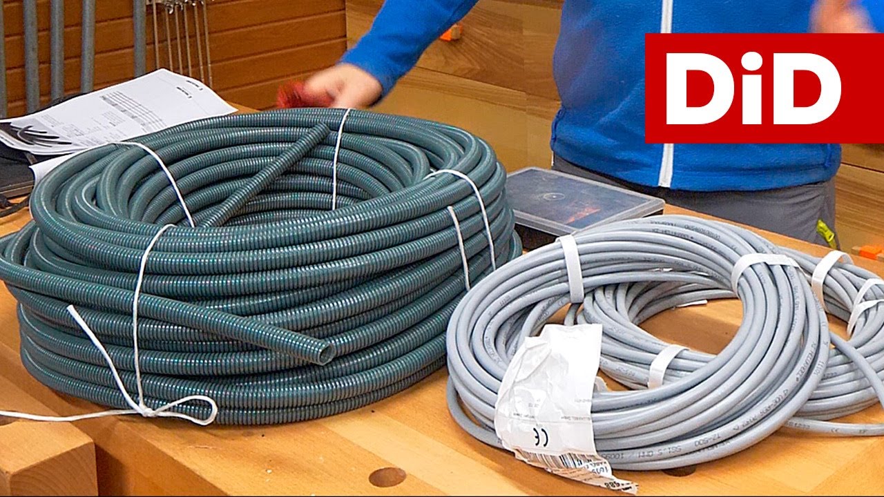 1162. Ogród zimowy Domidrewno - instalacja elektryczna z HeluKabel