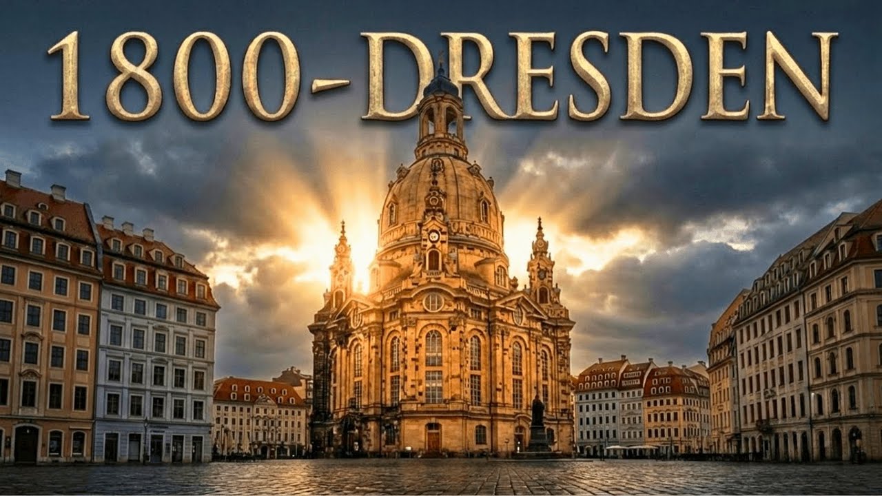 Dresden - 1800 | KI Rekonstruktion