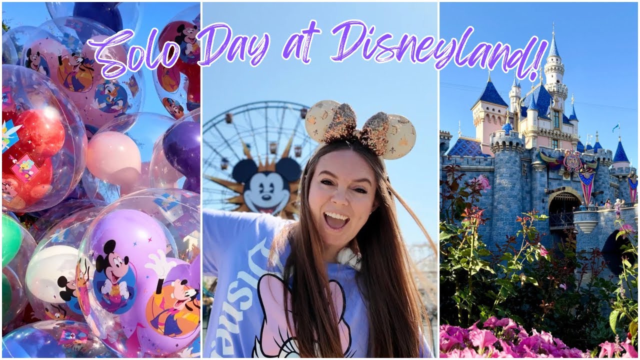 My Solo Day at Disneyland!💜 | Mystery Pin Unboxing, Pin Trading, and More!