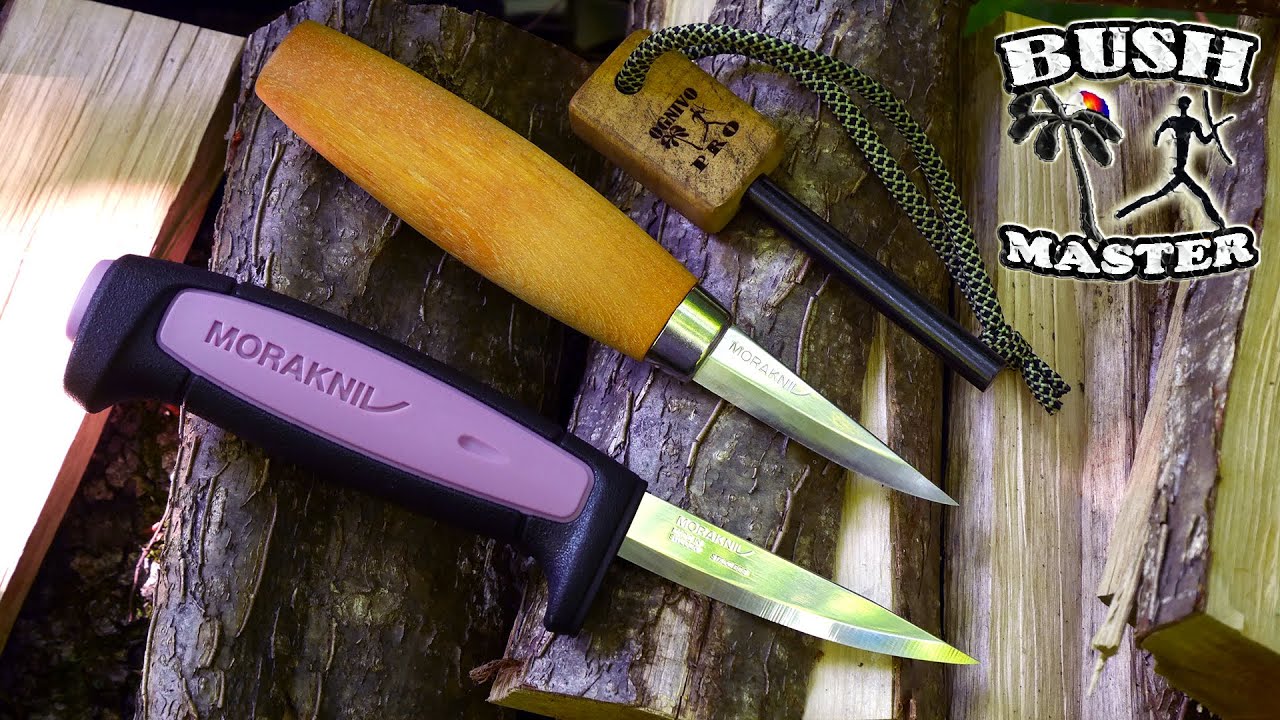 Нож Morakniv Precision против Mora Woodcarving 120