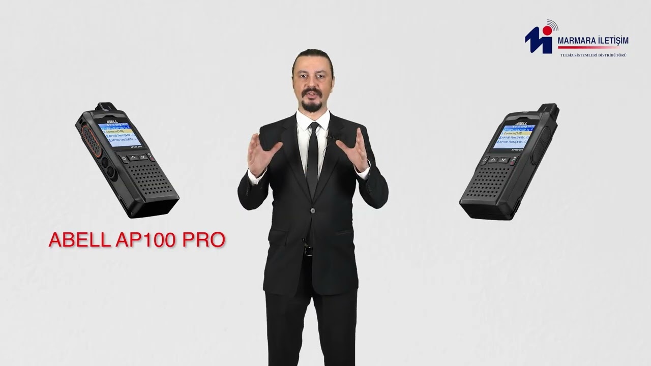 AP 100 pro ve AP 100 Basic bas konus el telsizi tanitim videosu