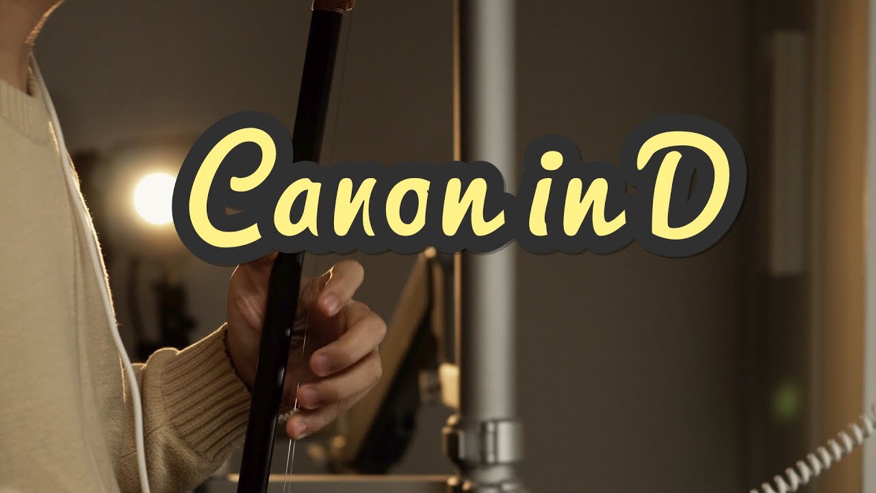 Canon in D/カノン/二胡ソロ：田宇