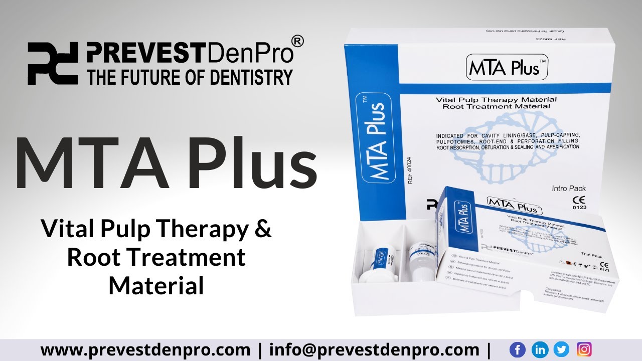 MTA plus | Root & Pulp Treatment Material | Prevest DenPro | The Future of Dentistry