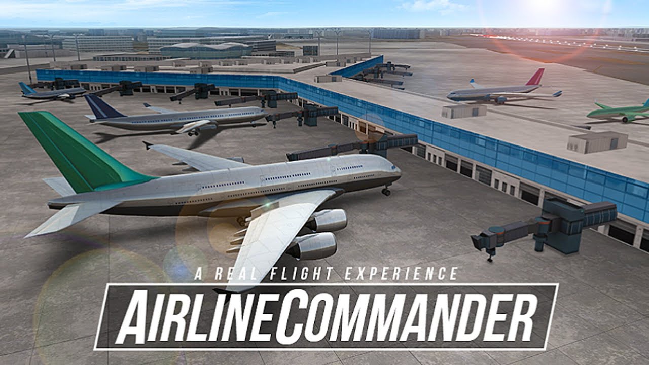 💥Airline Commander: Flight Game Aeroplane Simulator (Android & iOS) Gameplay