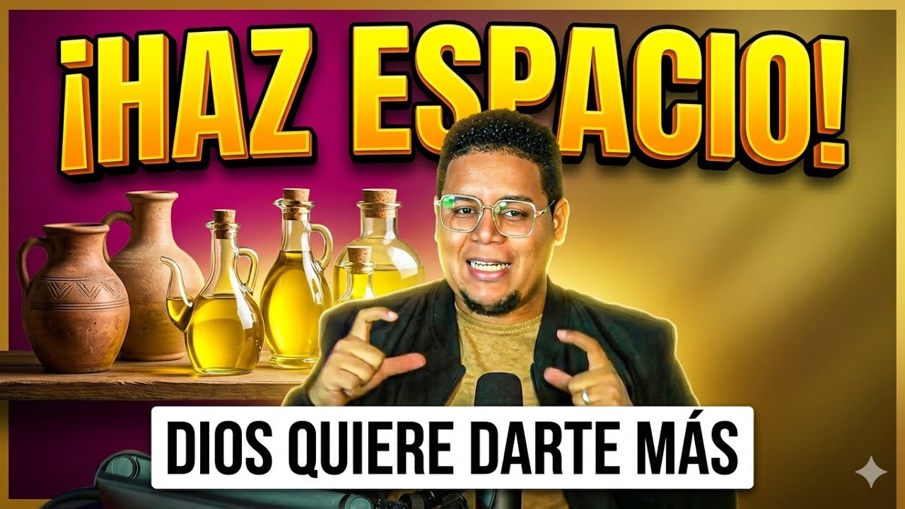 HAZ ESPACIOS! Dios quiere darte más 🔥 Pr Carlos Arias 