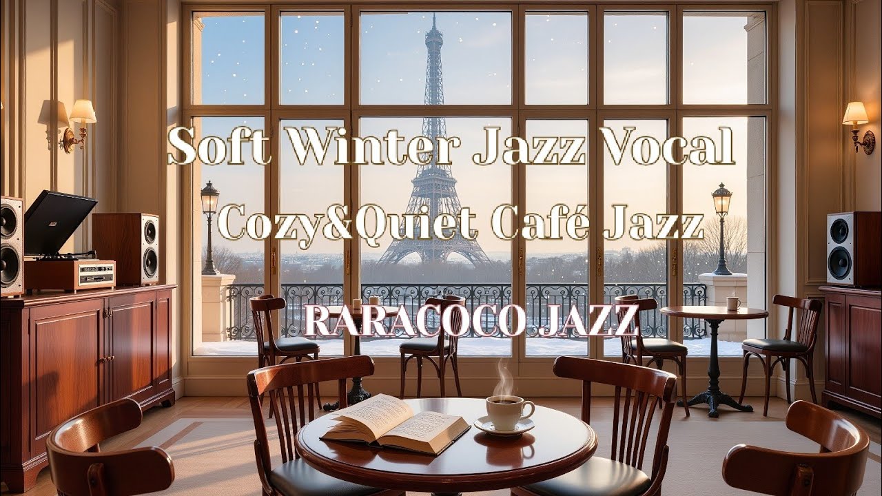 ☕ SOFT WINTER JAZZ VOCAL❄️ Cozy Winter Night Café Jazz l 부드럽고 감성적인 겨울 카페 재즈