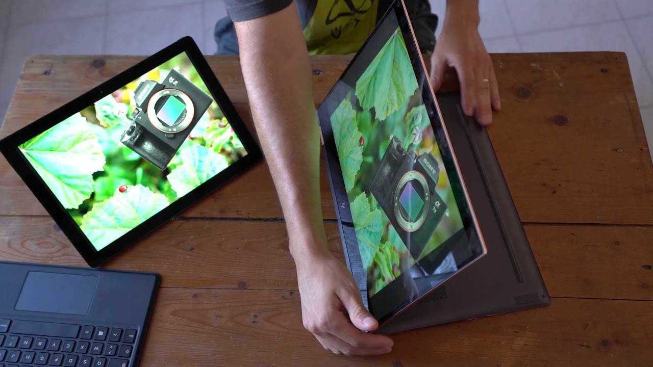 Test HP Spectre x360 15 (2018) - 3/5 - Convertible: luminosité, tablette / tente / présentation