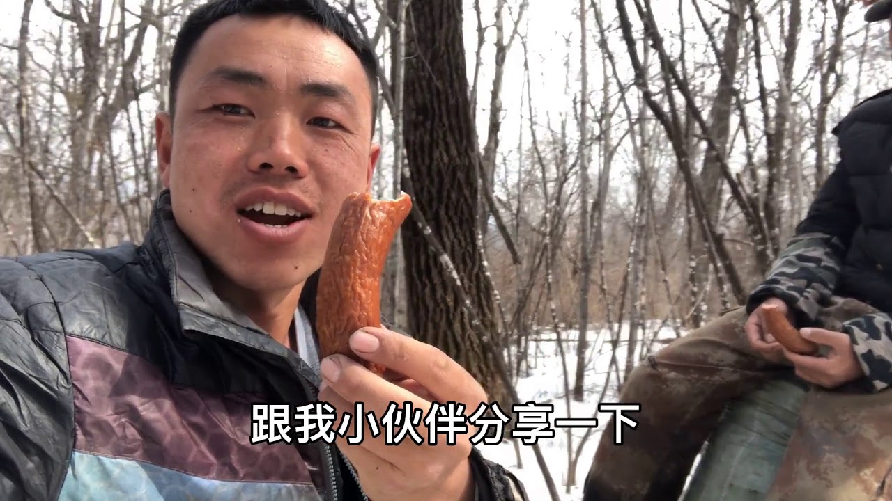 东北林区 这么大的风 张伟和小伙伴为啥还要跑山上树 这是为啥？