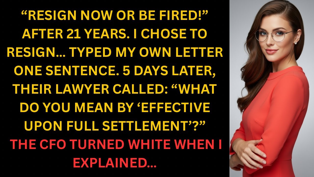 “After 21 Years, They Pushed Me Out… And Their Lawyer Keeps Calling”