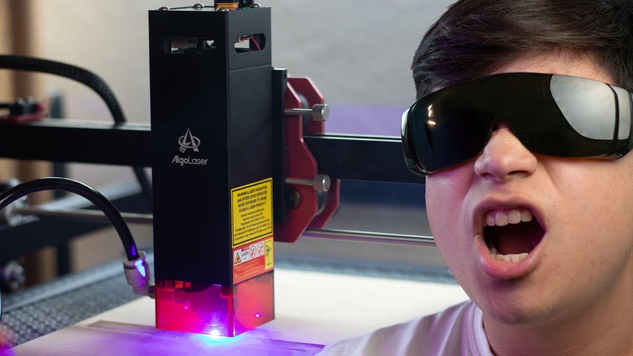 La MEJOR cortadora laser para iniciar | AlgoLaser DIY KIT MK2