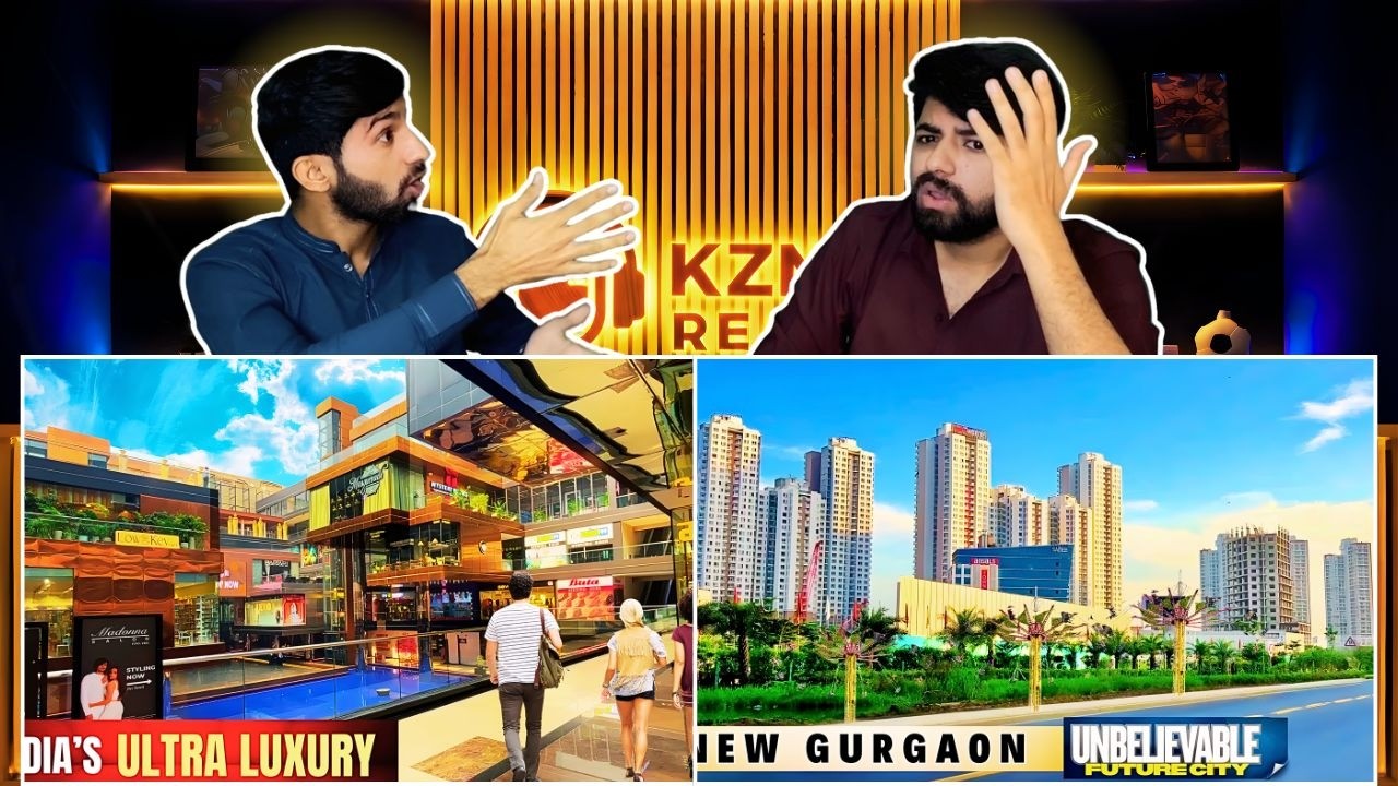 Pakistani Reaction on Inside Gurgaon’s Most Happening Place | गुरुग्राम लाइफस्टाइल😱
