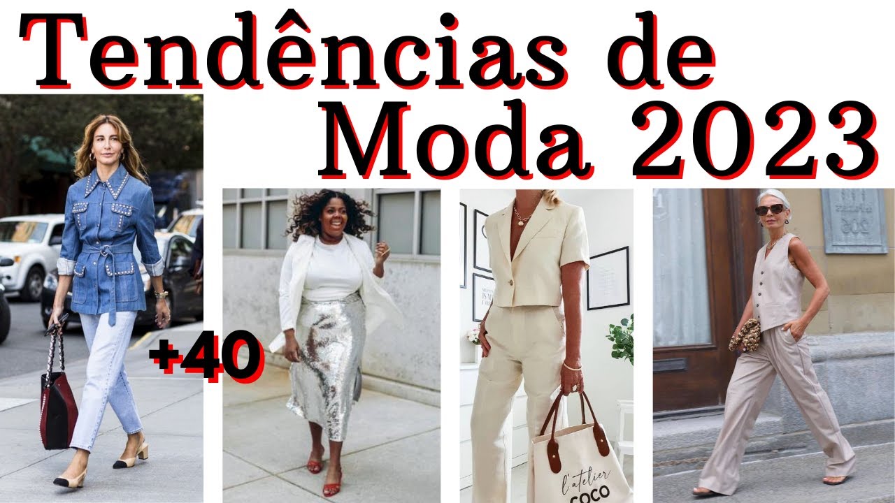 TENDÊNCIAS DE MODA 2023 - MELHOR VERSÃO