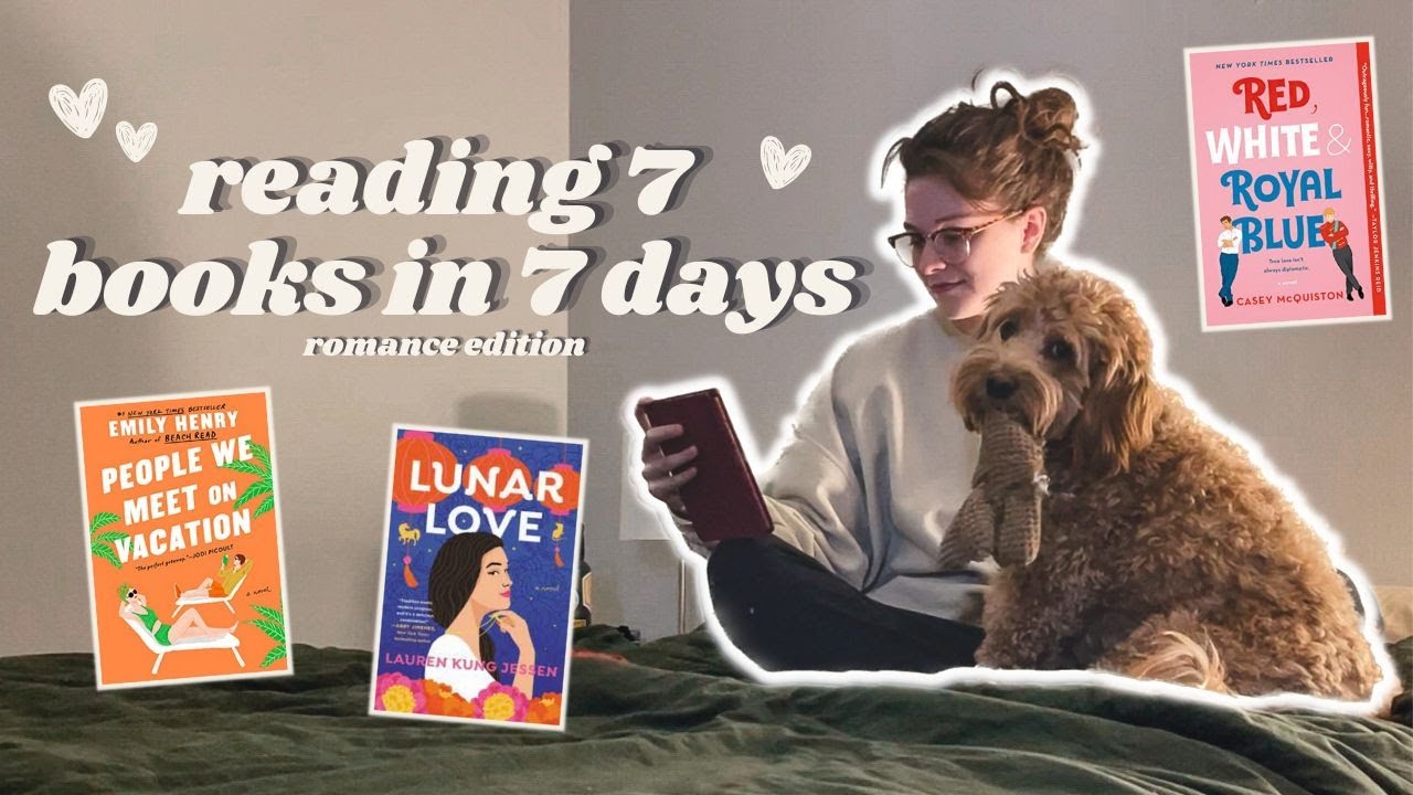 I read 7 romance books in 7 days!