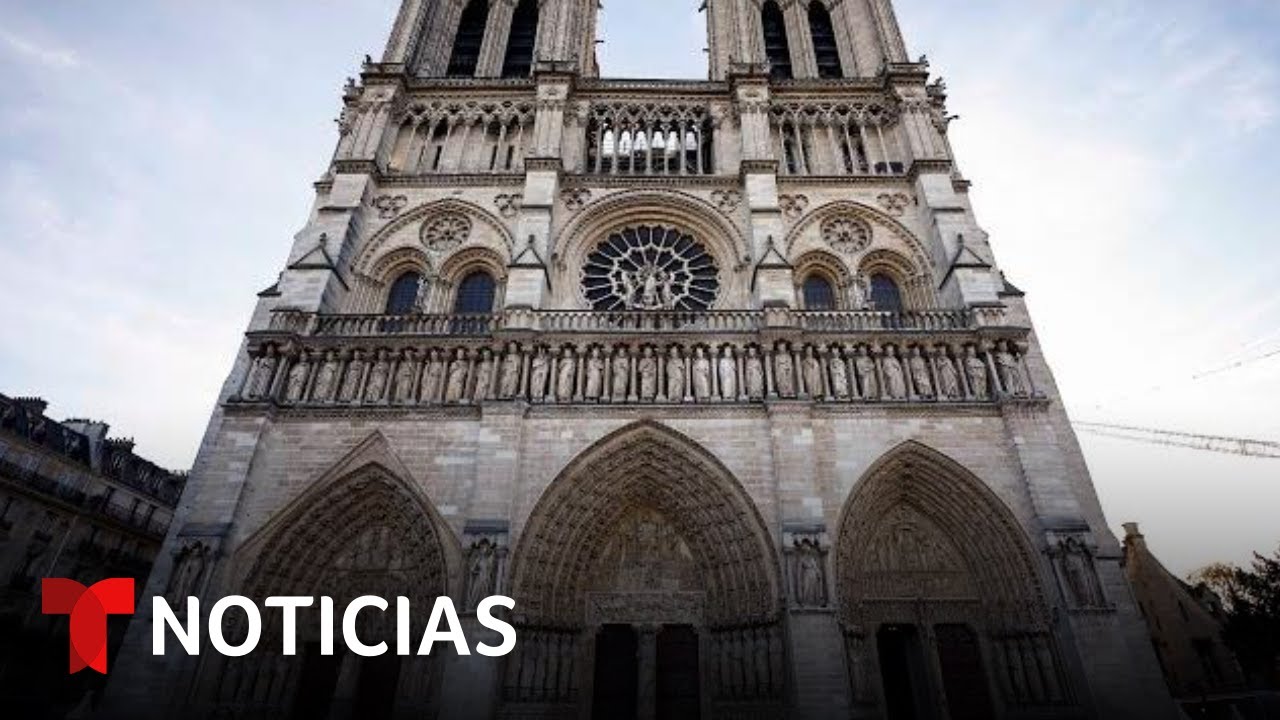 Vea la reapertura de la catedral de Notre Dame de París tras el devastador incendio de 2019