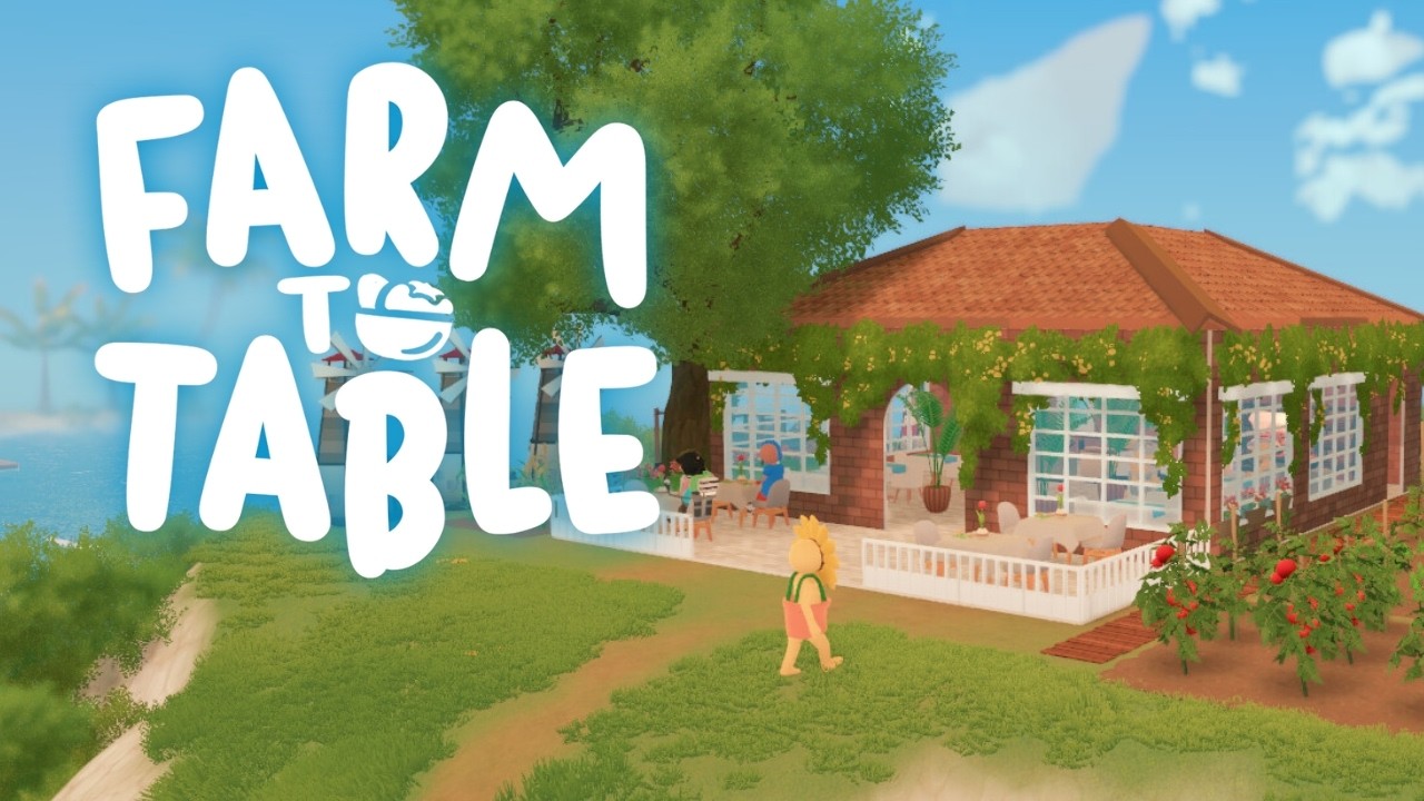 I built a seaside restaurant in Farm to Table🐬First Impressions & Gameplay