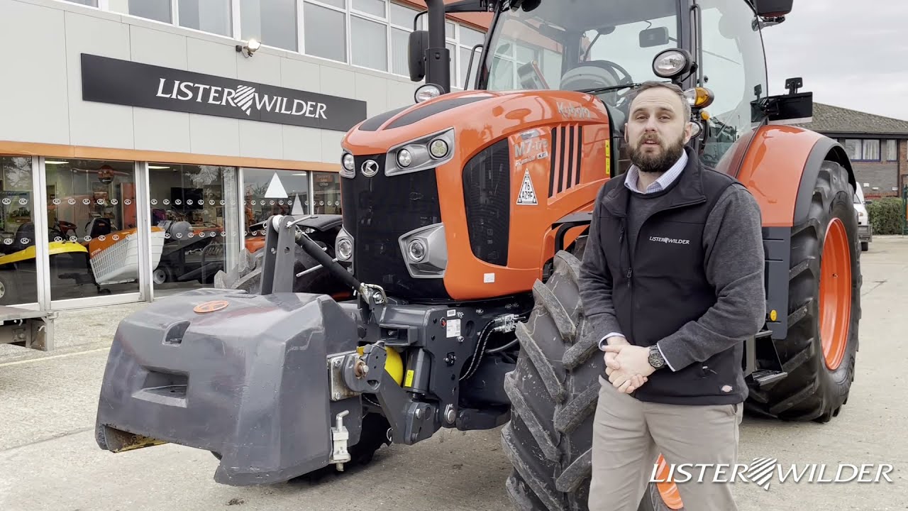 Kubota M7 Walk-round