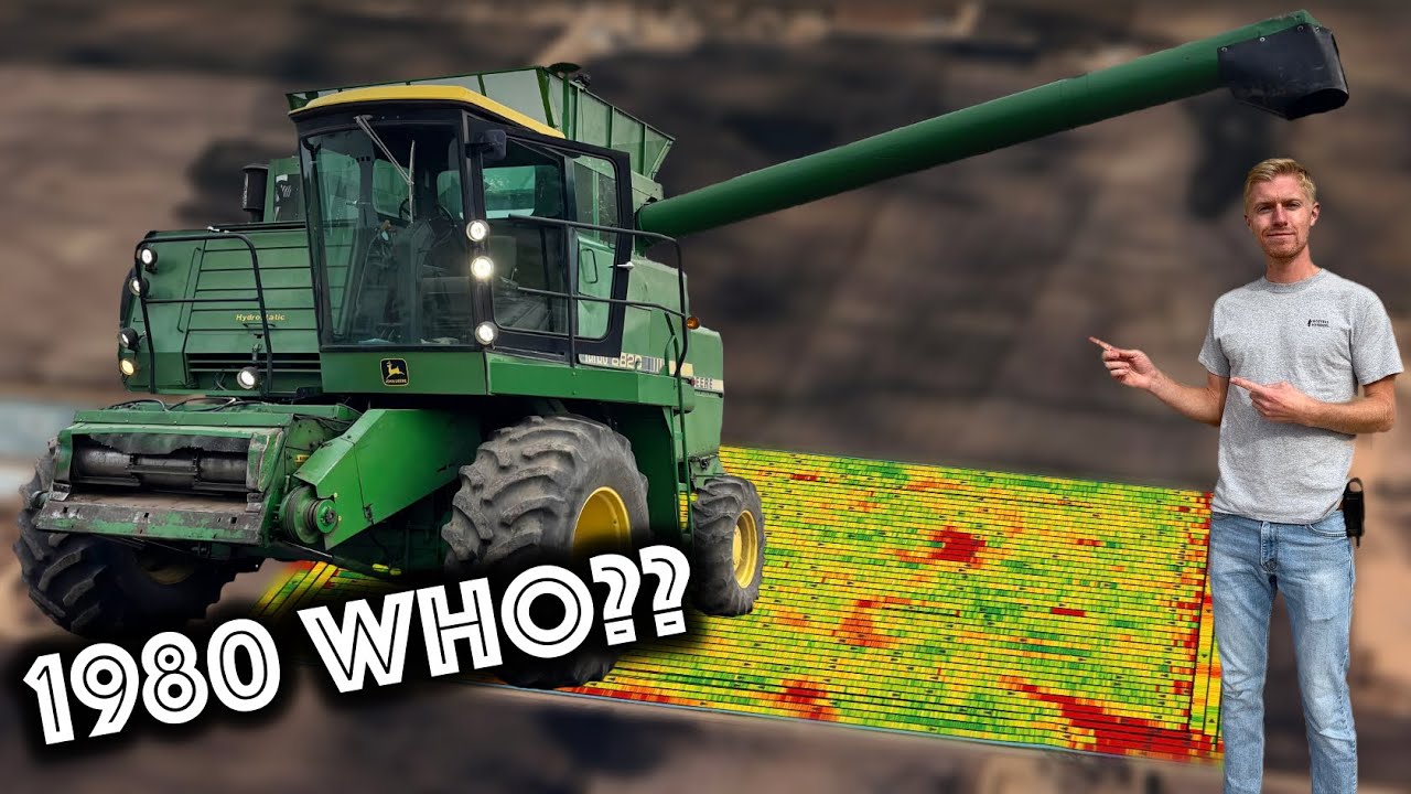 Модернизация этого 45-летнего комбайна John Deere!!