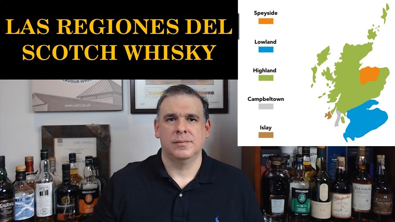 Las regiones del Scotch Whisky. Curso de Single Malt Scotch Whisky Episodio 2