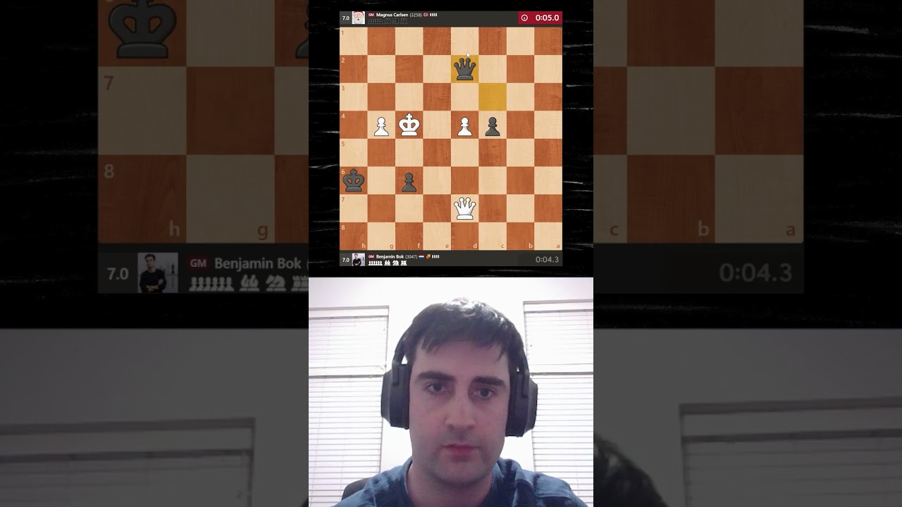 BEATING MAGNUS CARLSEN IN TT #chess #shorts