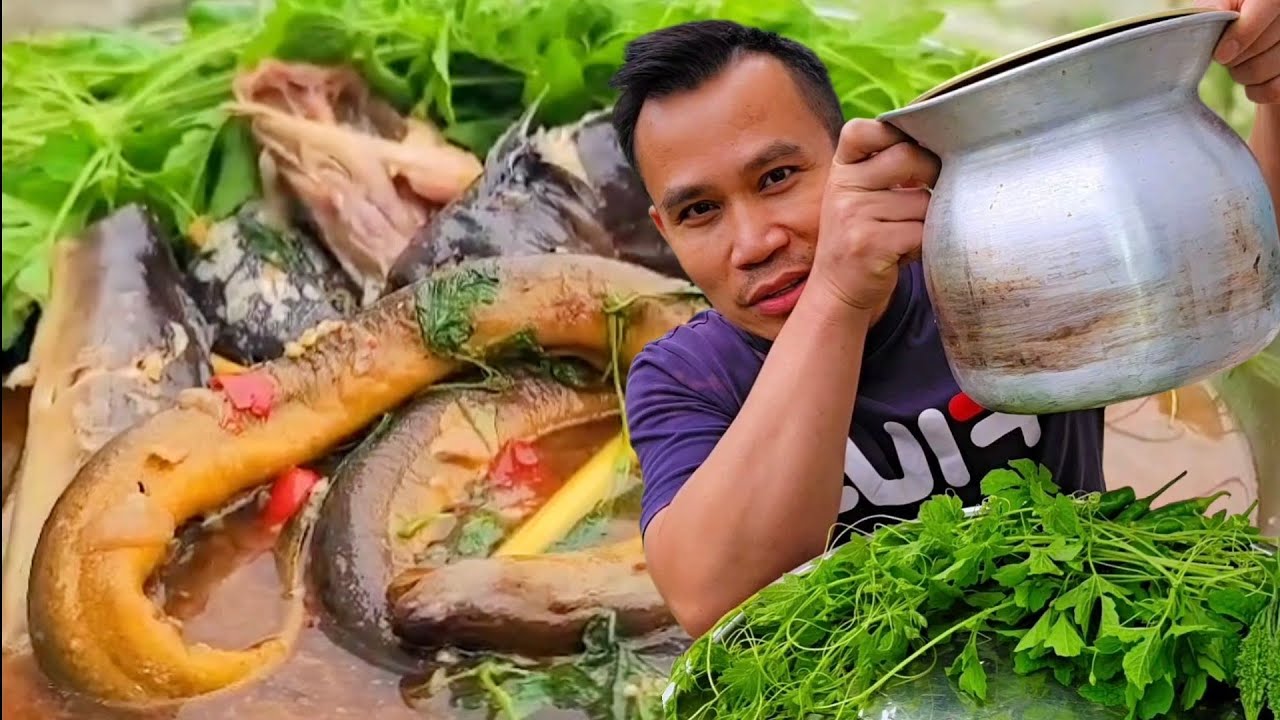 ปลาไหล ปลาดุก สองสหายใต้น้ำเครื่องสมุนไพรหอมๆแซ่บๆ