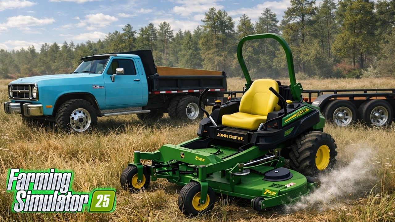BUYING MY DREAM MOWER FOR OUR LAWN COMPANY! - FS25