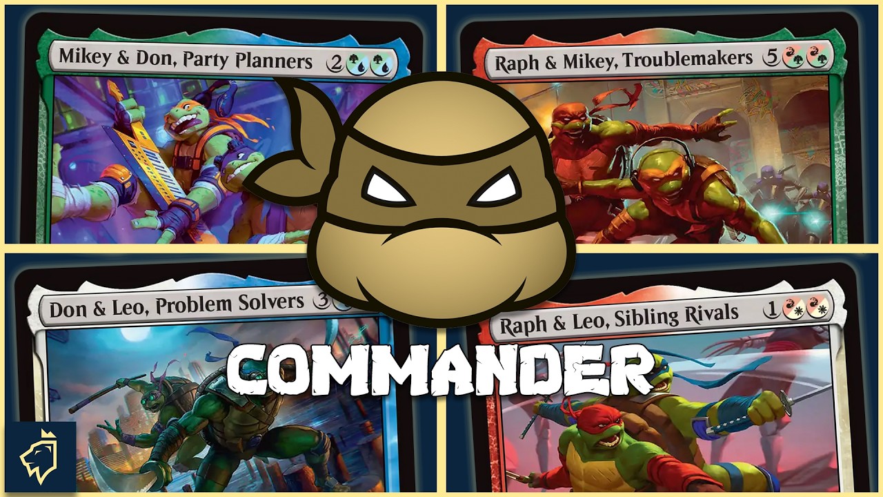 It's Pizza Time! Teenage Mutant Ninja Turtles Commander Gameplay | MTG EDH