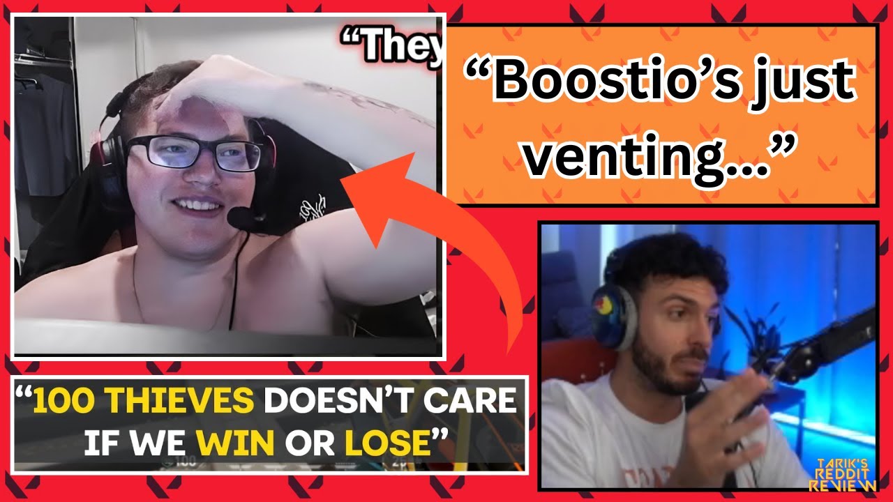 Tarik Reacts to Boostio Complaining About 100T And Nadeshot Answering Back