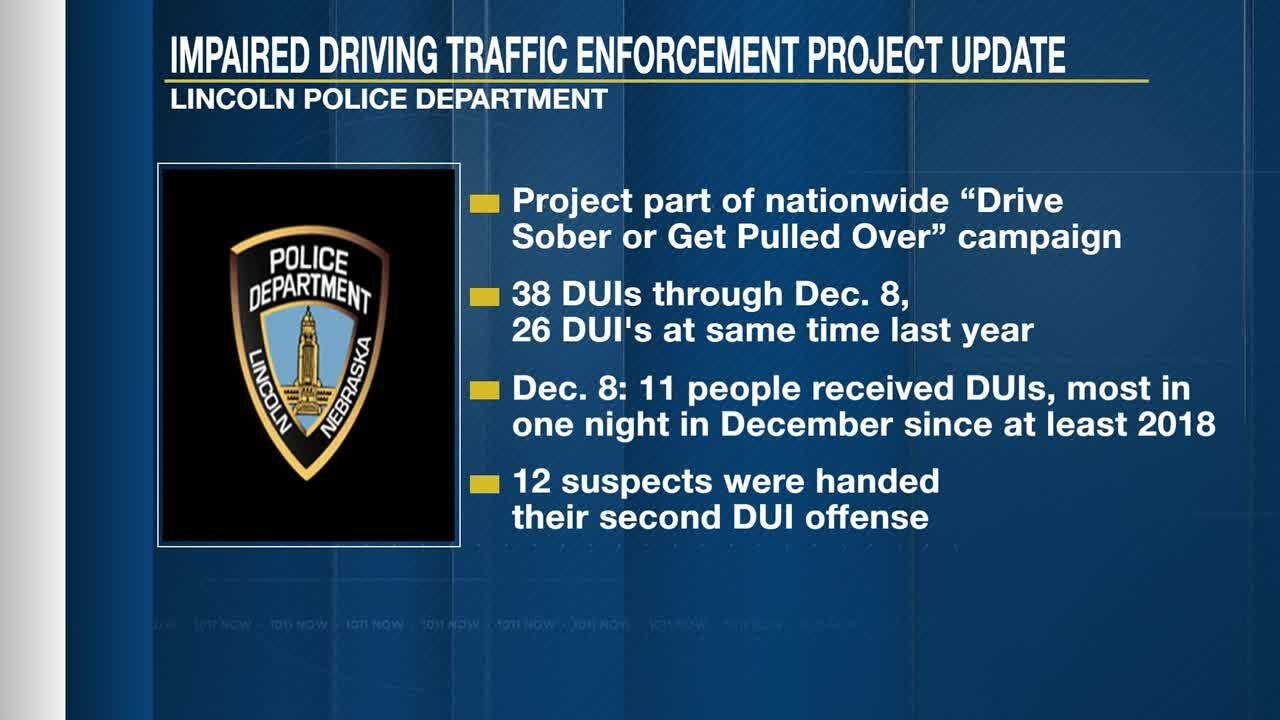 LPD gives update on impaired driving traffic enforcement project