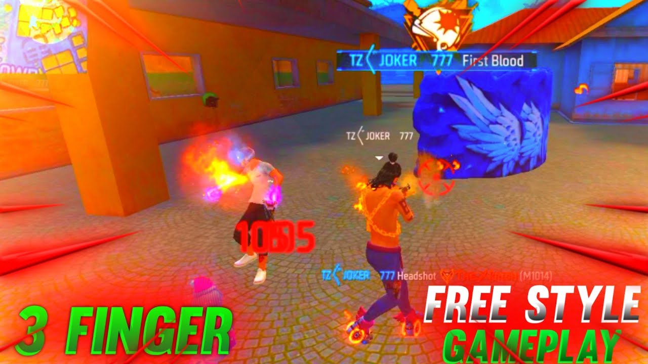 Freestyle Gameplay 🎯 3 Fingers