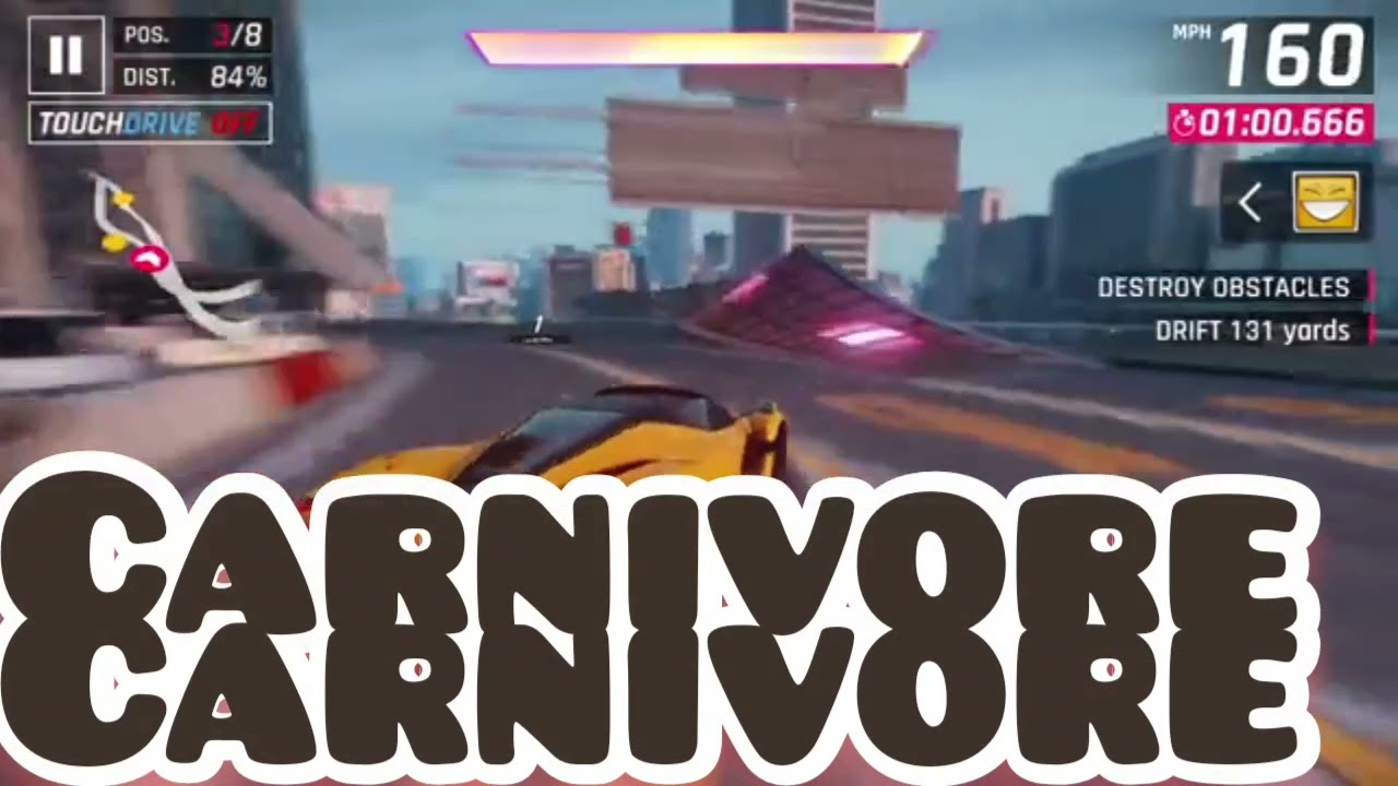 Carnivore - Starset (Asphalt 9 Legends GMV with lyrics)