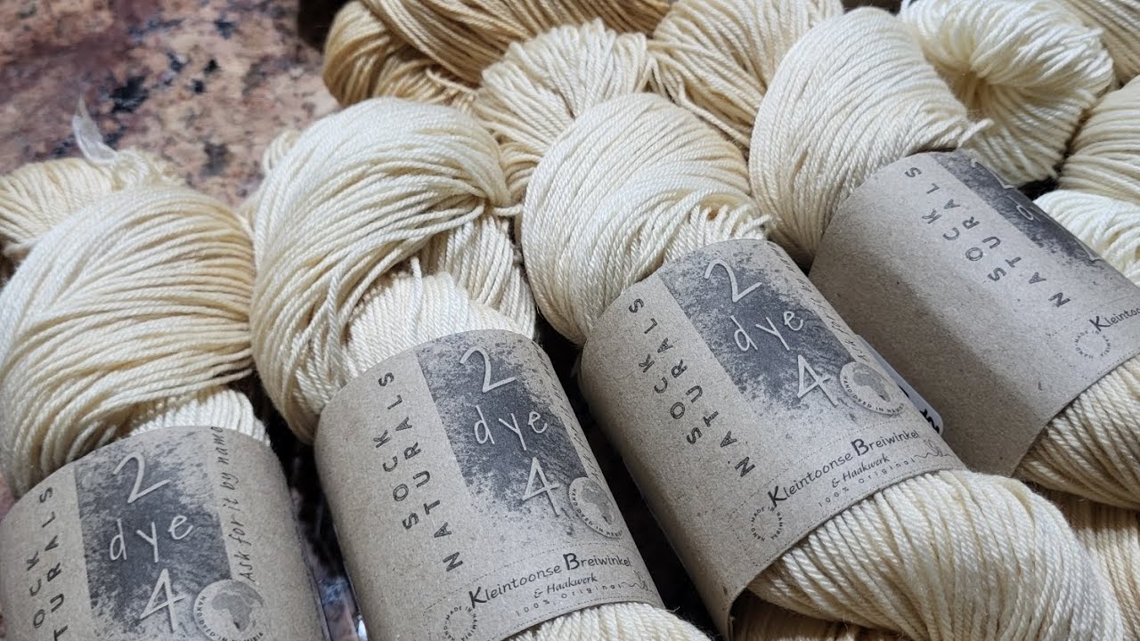 Final Result of the Natural Yarn Dyeing using leftover dyestock series - #2dye4 