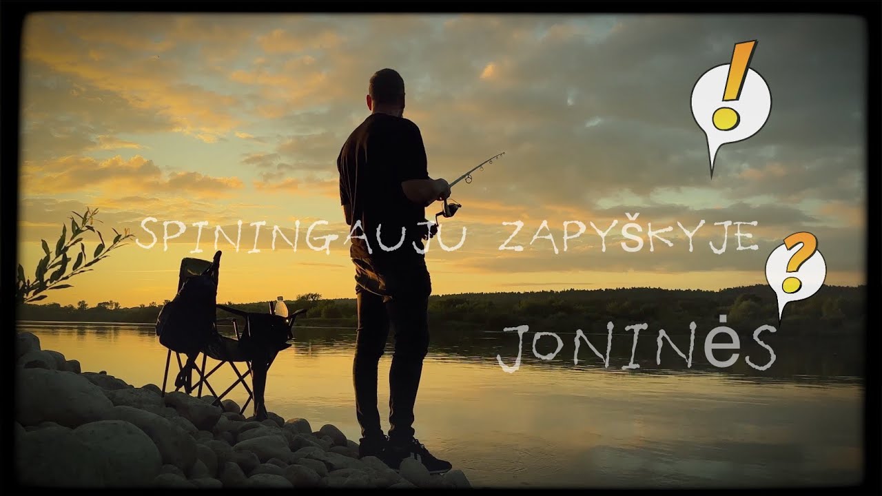 Spiningauju Zapyškyje, dialogas su vietinėm, Joninės, saulėlydis #vlogas