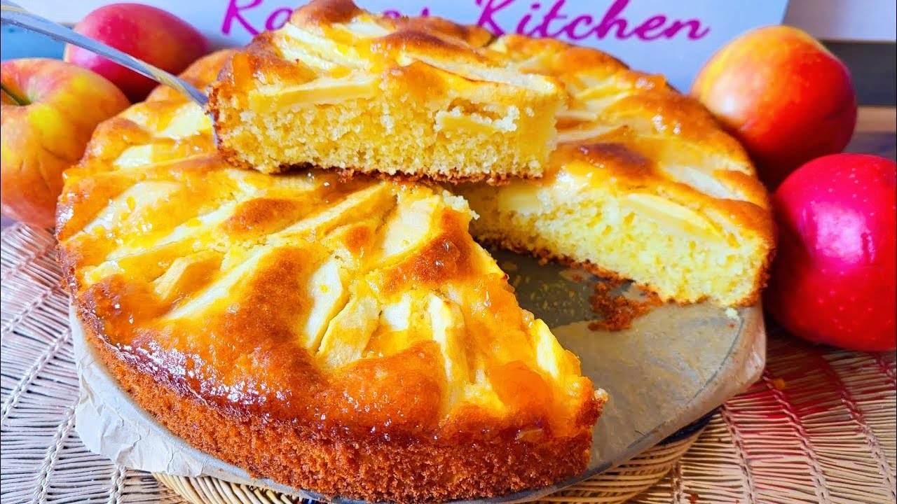 Apfelkuchen Rezept, einfach und schnell