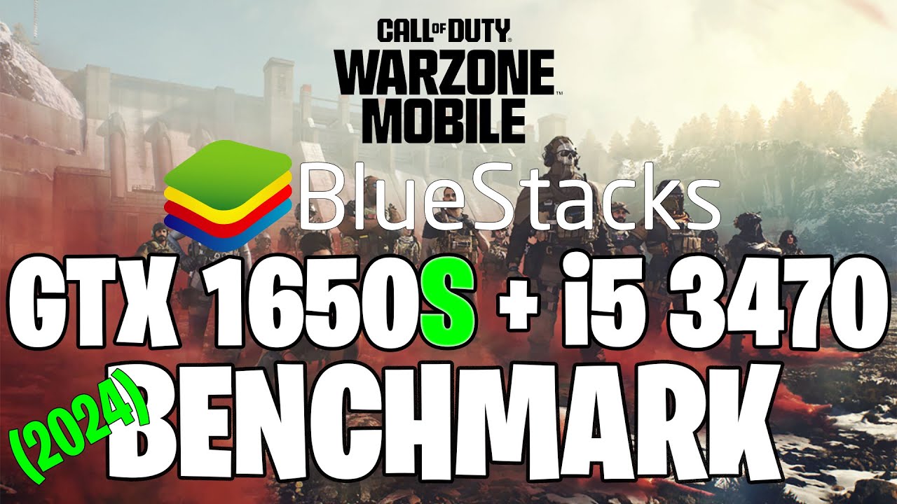 COD: Warzone Mobile (BlueStacks) | GTX 1650S 4GB + i5 3470 | Performance Test!