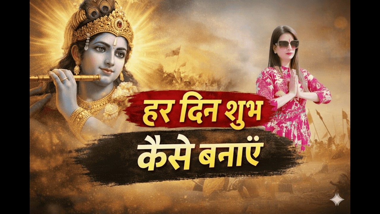 हर दिन शुभ कैसे बनाएं? | 5 दिव्य भक्ति उपाय जो बदल देंगे आपका जीवन | Krishna Bhakti Motivation|