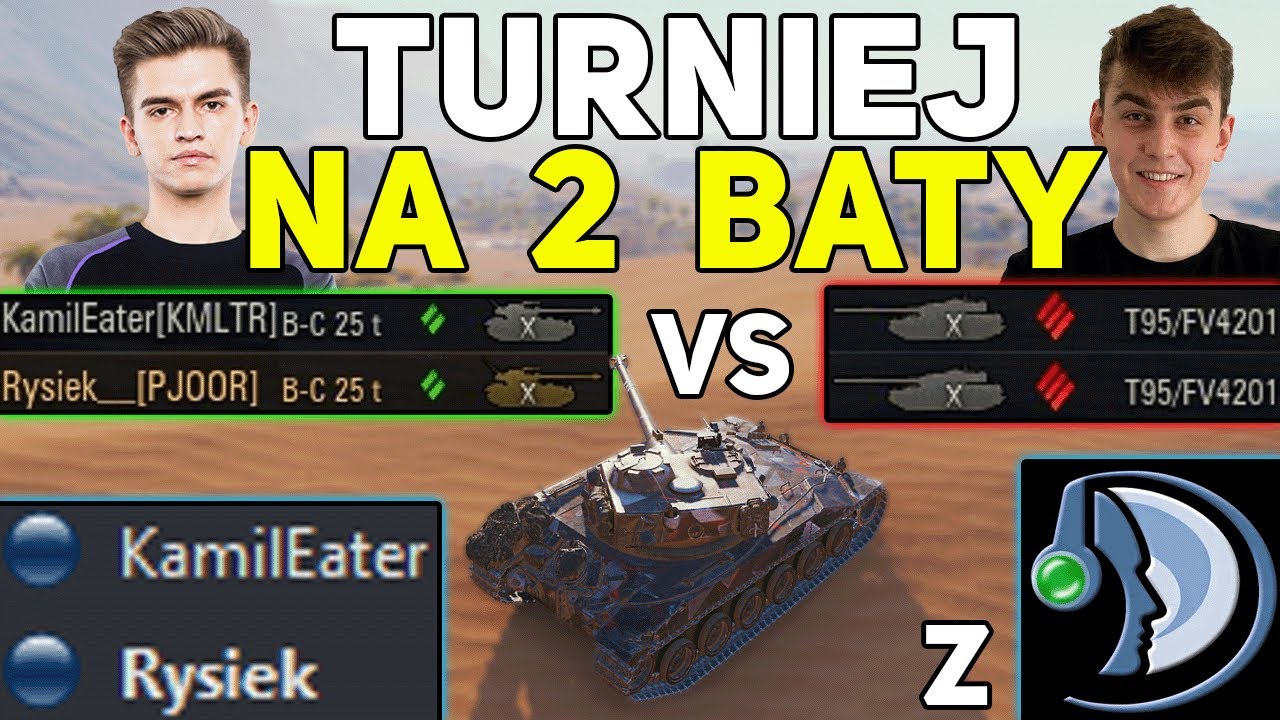 Wygrany turniej 2vs2, ALE GRAMY TYLKO BATCHATAMI / Bitwy z teamspeakiem @KamilEater