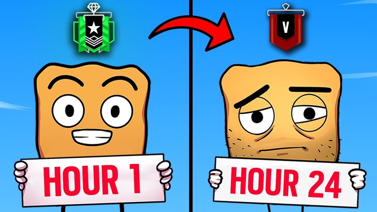 I lost it all in 24 HOURS on Rainbow Six Siege...