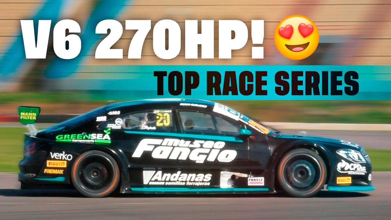 Top Race Series en Buenos Aires - SONIDO PURO de los V6 de 270 HP!