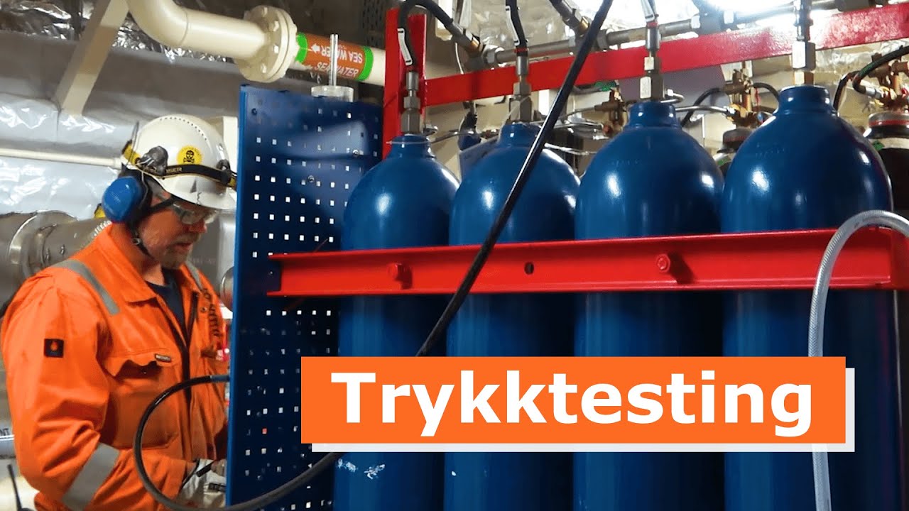 On-site Trykktesting av Flasker