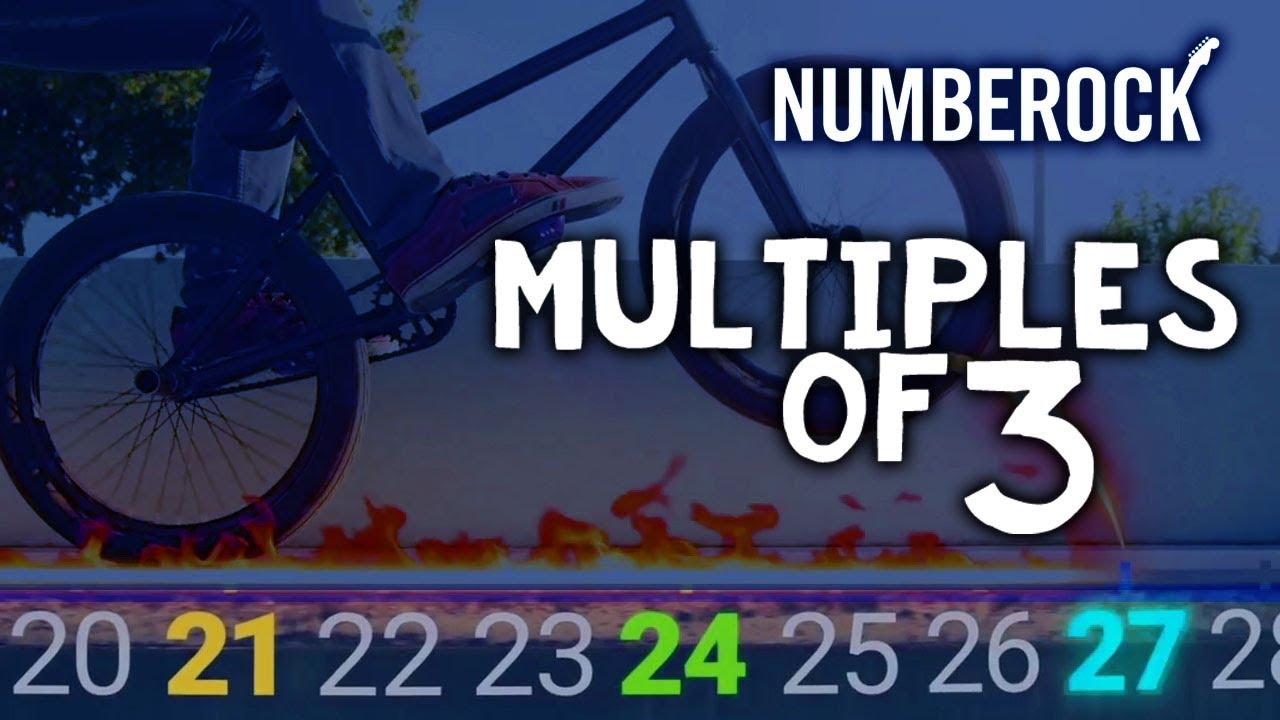 Skip Counting By 3 Song | The 3 Times Tables Song For Kids