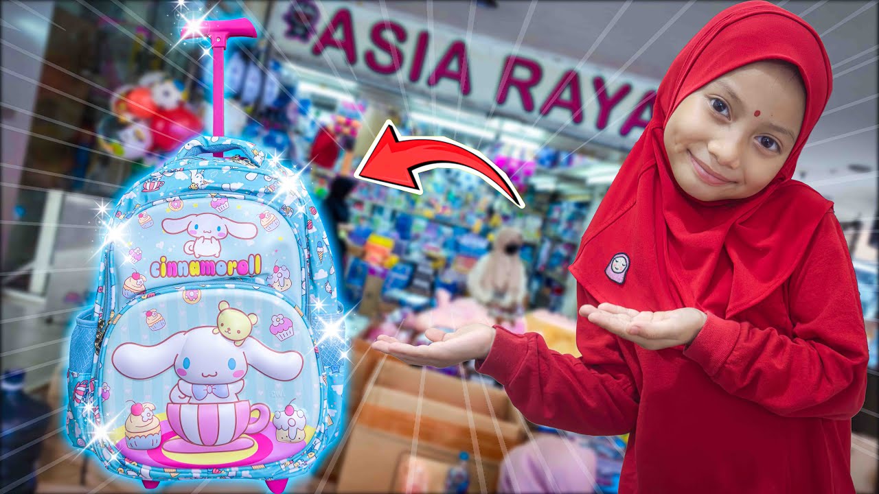 AQILA BELANJA TAS KARAKTER CINNAMOROLL