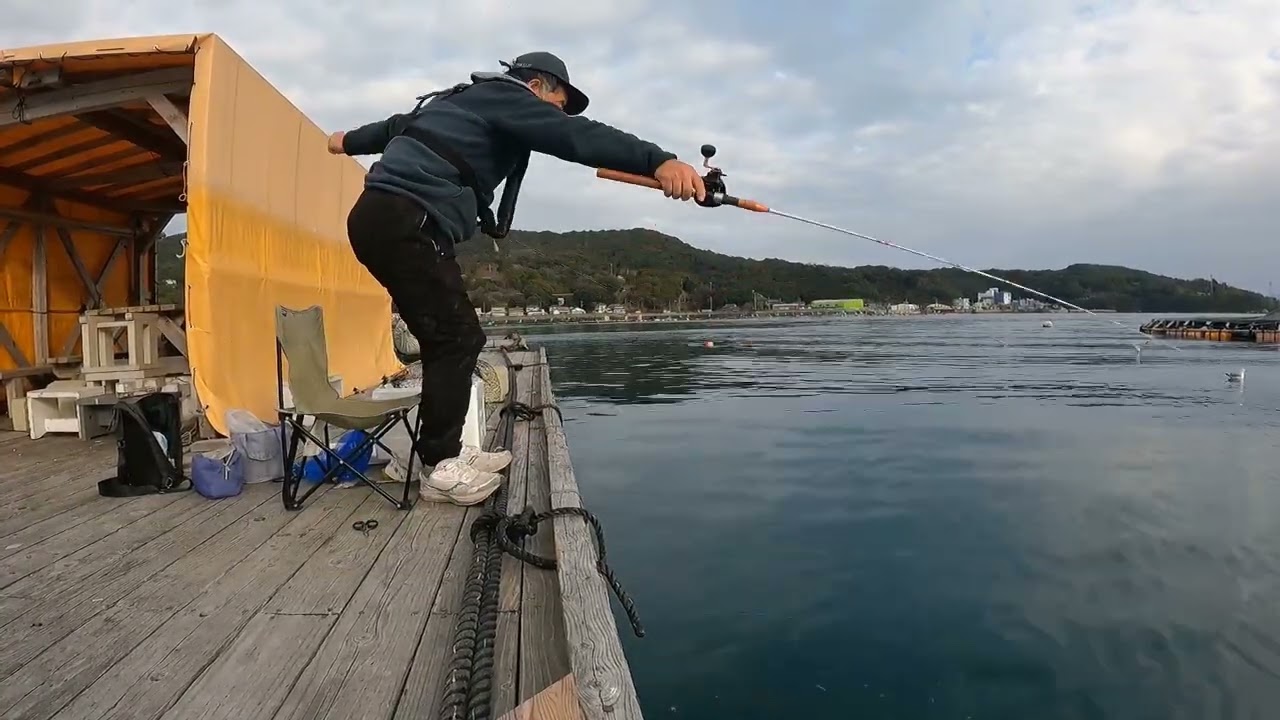 冬のむずかしい釣りにチャレンジ