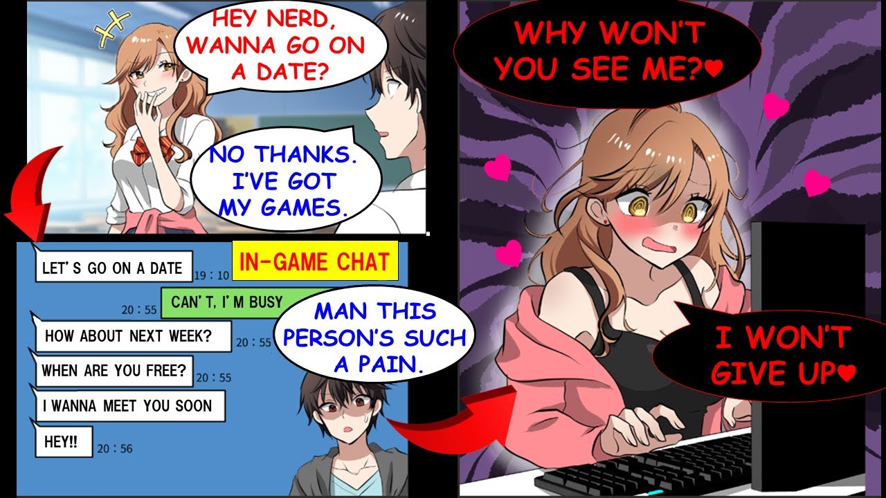 The Game Friend Who Keeps Inviting Me to Offline Meetups Turned Out to Be My Classmate.[Manga Dub]