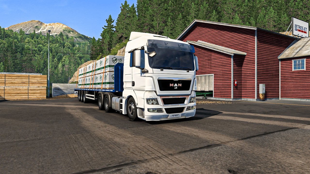 This MAN TGX XLX 480 Looks TOO REAL! 😳 Ultra Realistic 4K Gameplay | ETS2 1.58
