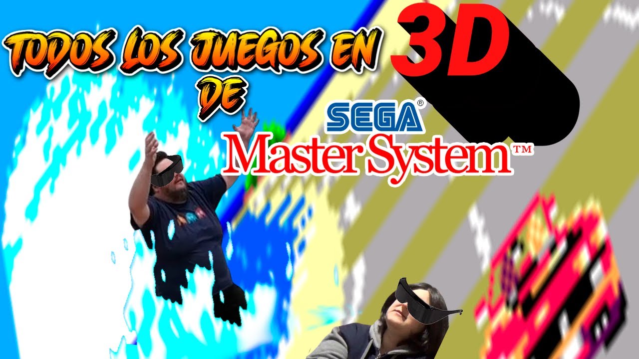 ¡Todos los juegos 3D de MASTER SYSTEM! - La opinión de RACCAR y Ash