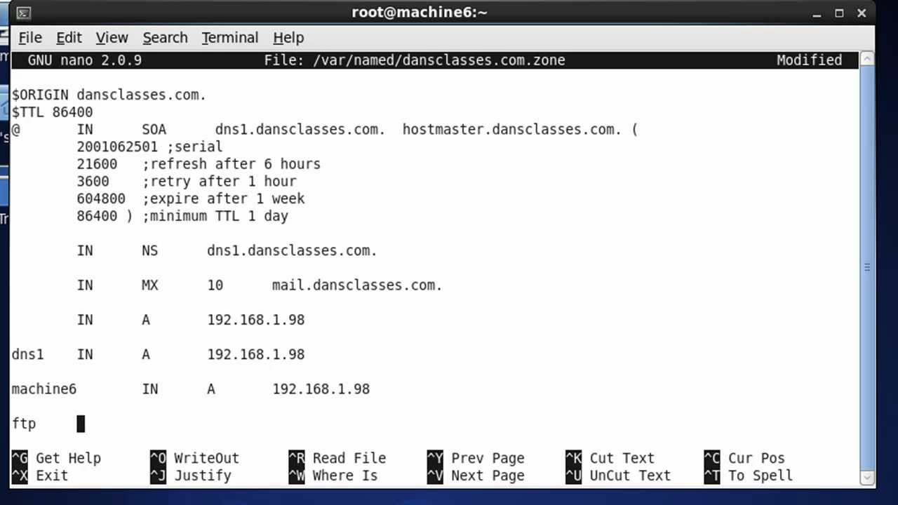 Install & Configure BIND DNS Server in CentOS - Part 3
