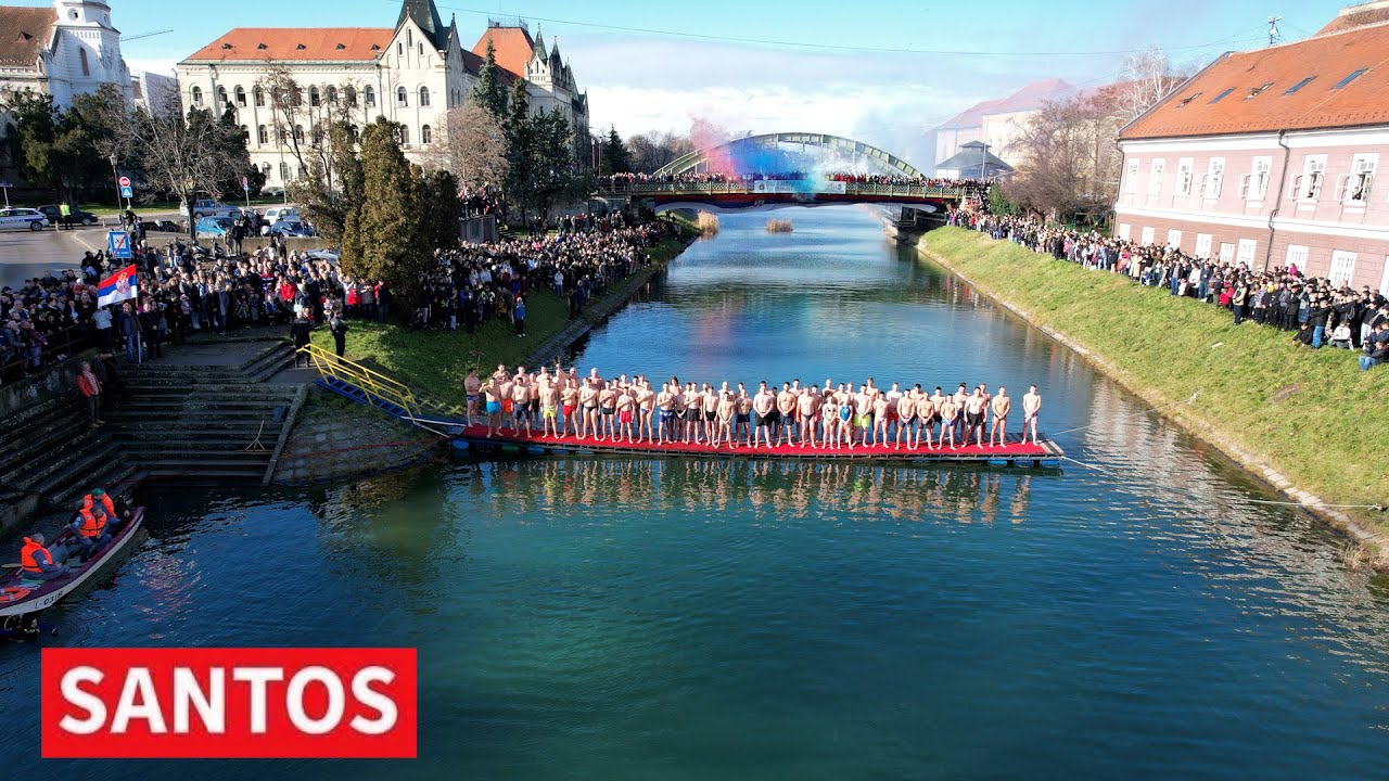 PLIVANJE ZA ČASNI KRST - DVE DAME MEĐU VITEZOVIMA