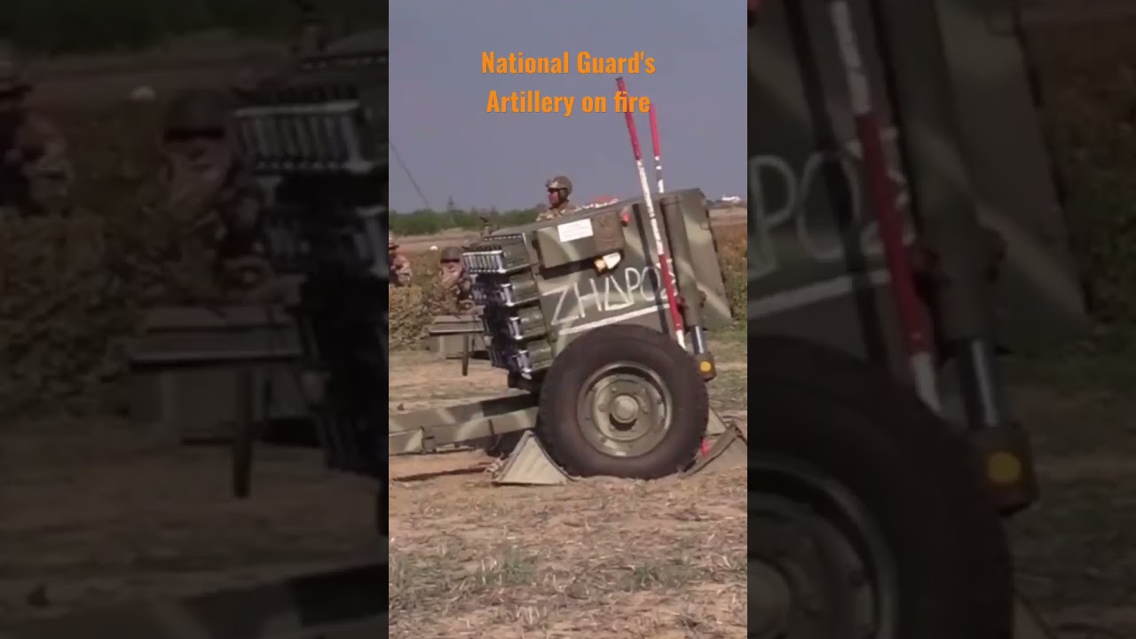 Cyprus Artillery on Fire